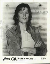 1985 Press Photo Musician Peter Noone - syx01557