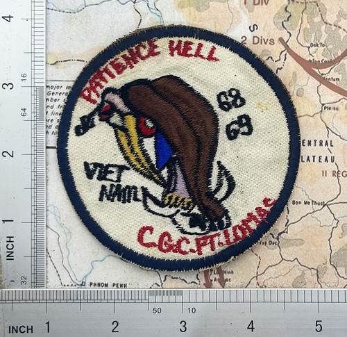 Patch , uscg , patience hell , vietnam war patch , patch , t5 | eBay