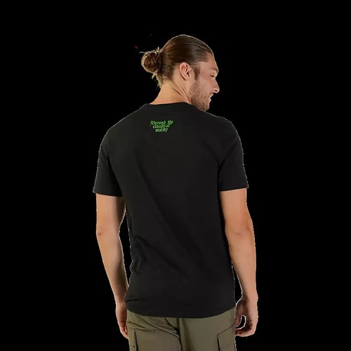Fox Atlas Short Sleeved Premium Mens T-Shirt LFS23 Black - 第 6/6 張圖片