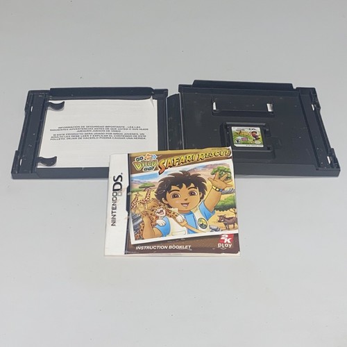 Go, Diego, Go Safari Rescue (Nintendo DS, 2007) Complete With Manual & Tested - Picture 4 of 8