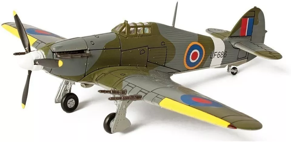 Forces of Valor 85090, Hawker Hurricane Mk. IIC LF686 Royal Air Force No.41 OTU - Image 2 of 2