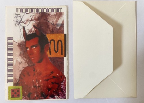 Laser Rosenberg Künstler Promi Fave signierte & nummerierte Vintage Grußkarte - Bild 4 von 4