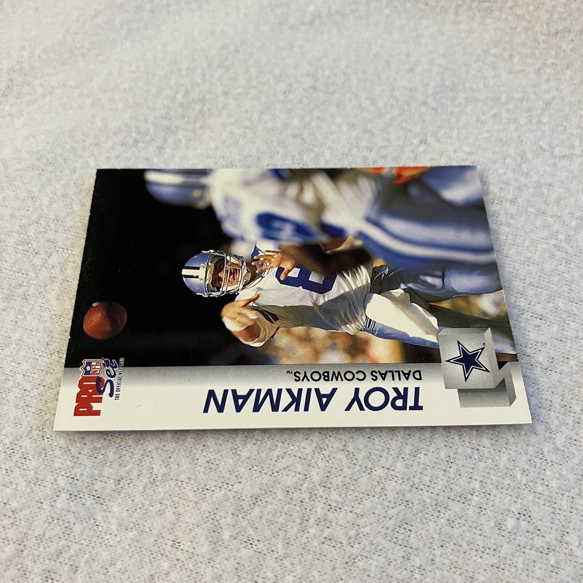1992 Pro Set Football #473 Troy Aikman Dallas Cowboys NFL | eBay