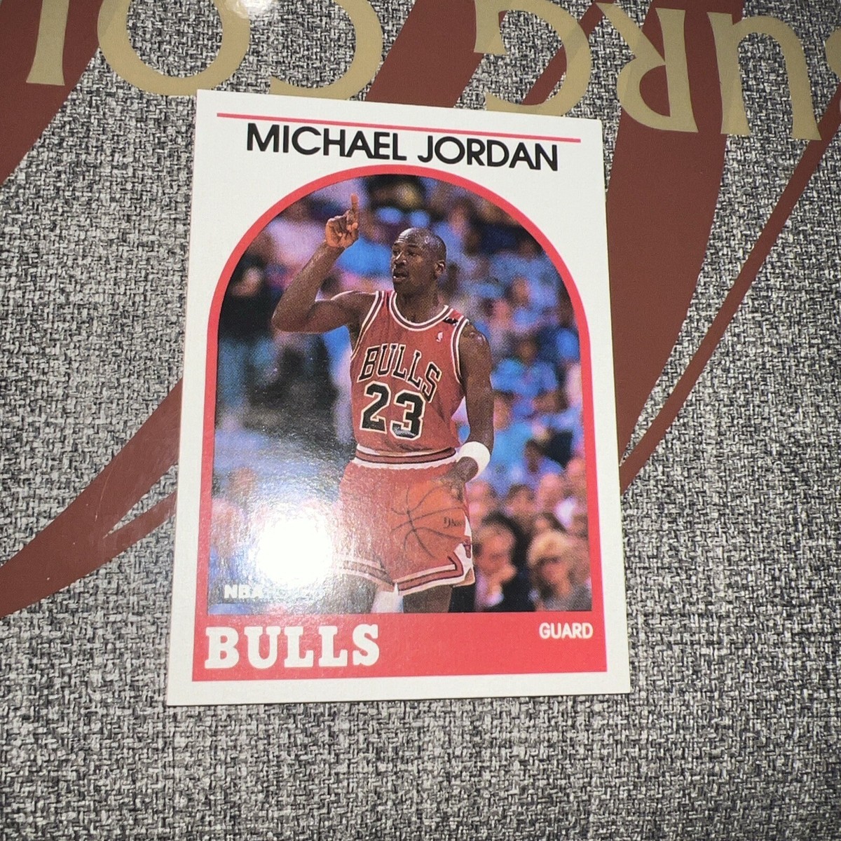 1989-90 Hoops Michael Jordan #200 Chicago Bulls Basketball Card