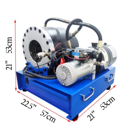 Portable Vehicle Oil Pipe Crimper Pressing Machine Rubber Pipe Shrinking Machine