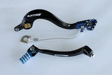 AIRTIME FORGED CNC REAR BRAKE PEDAL & GEAR LEVER YAMAHA YZ450F 2017 -BL1914