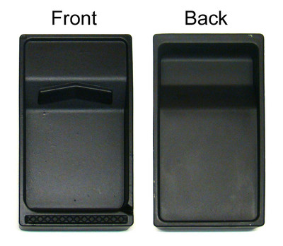 Double-sided Chinese Ink Stone with a Well on the Back (with a Non-Slip Lining)