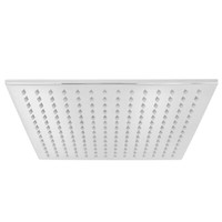 Welfenstein Regenbrause Regendusche Messing Eckig Duschkopf 30X30Cm Chrom HS121
