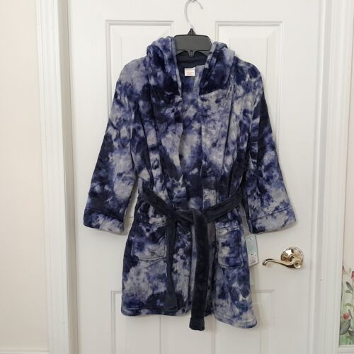 Cat & Jack Boys Plush Robe with Hood Size Small NEW
