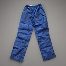 VTG 80s 70s Nike White Tag Windbreaker Pants Women's Medium made USA Sportswear