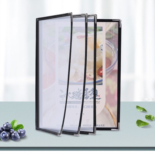 For A4 Size Book Style Restaurant Menu Covers Bar Kitchen - Picture 3 of 16