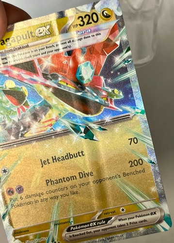 Dragapult ex 130/167 - Pokemon Twilight Masquerade *Creased Read Description* - Picture 4 of 4