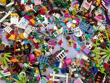 ☀️LEGO - 30 Random Friends Girl Color parts pieces lot Accessories mix tools 