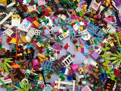 ☀️LEGO - 30 Random Friends Girl Color parts pieces lot Accessories mix tools