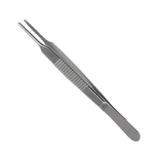 Lester Tissue Forceps, 3.75", Straight, 2x3 Teeth, Premium