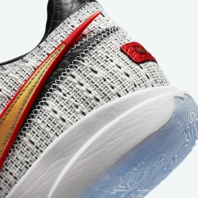 Nike LeBron XX 20 The Debut White Metallic Gold Black Red Grey