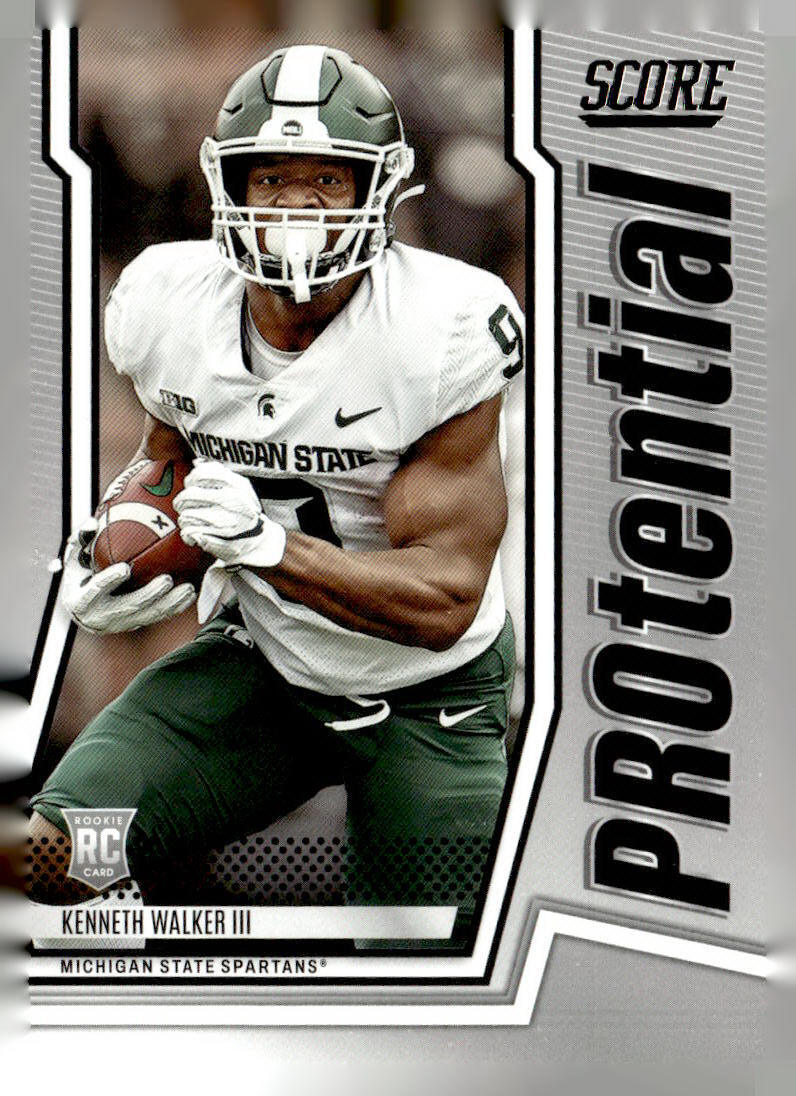 2022 Score #P-KW Kenneth Walker III PROtential Near mint or better