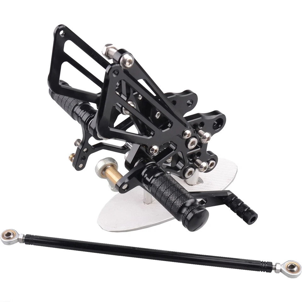 Black CNC Rearset Footpeg Brake Shift For Kawasaki NINJA ZX14 ZX14R 2006-2023 - Imagem 4 de 4