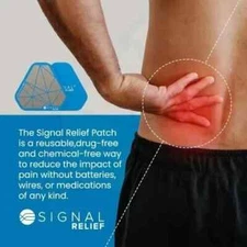 Signal Relief Kit – 1 Patch + 3 Reusable Adhesives – Flexible Fit – All-Day Use