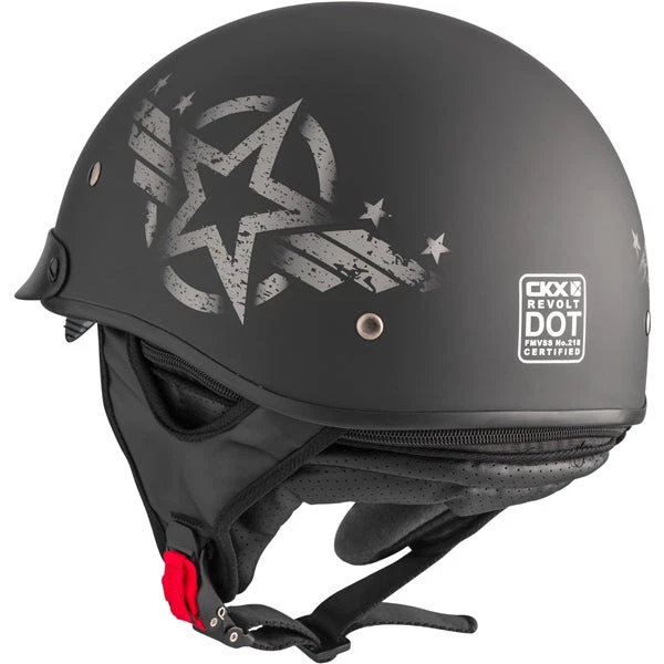 Casco de motocicleta señuelo Open Box CKX adultos Revolt RSV gris mate - grande Foto 3 de 4