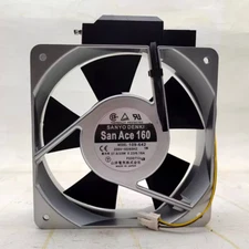 1 PCS  Sanyo Fan 109-642  AC200V 16051 16cm  Aluminum Frame fan with Inductor