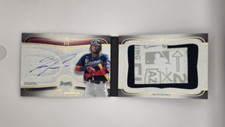 RONALD ACUNA JR 2021 Topps Definitive Auto Patch Booklet Atl Braves 2/5 #DAPB-RA