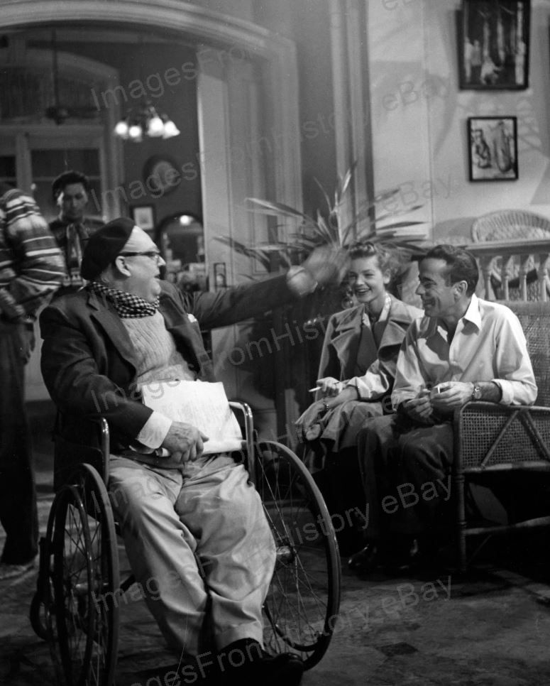 8x10 Print Humphrey Bogart Lauren Bacall Key Largo 1948 Set Candid #BKL ...