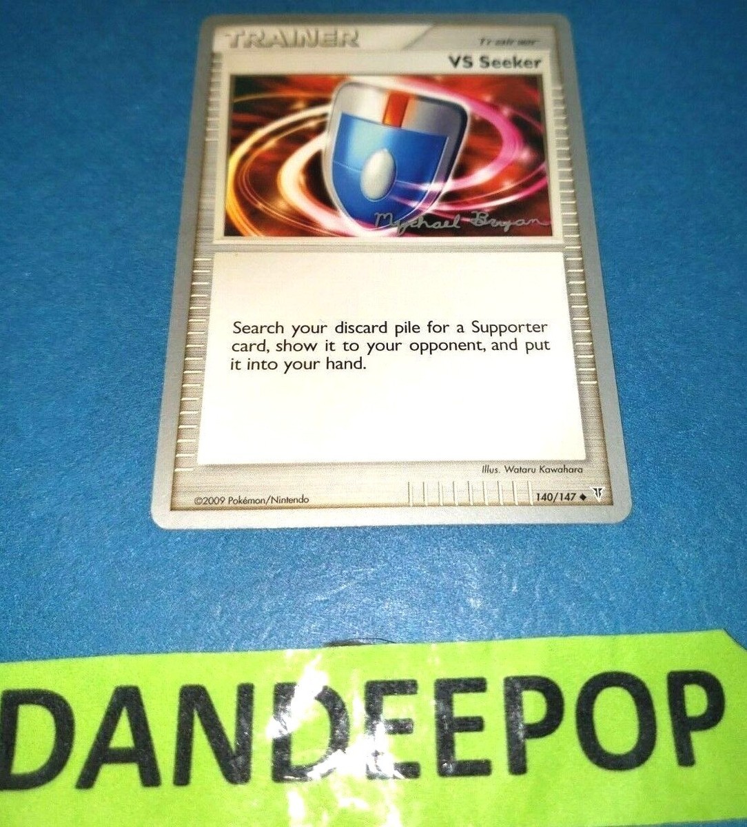Nintendo Pokemon VS Seeker Trainer World Championship 2010 Cards