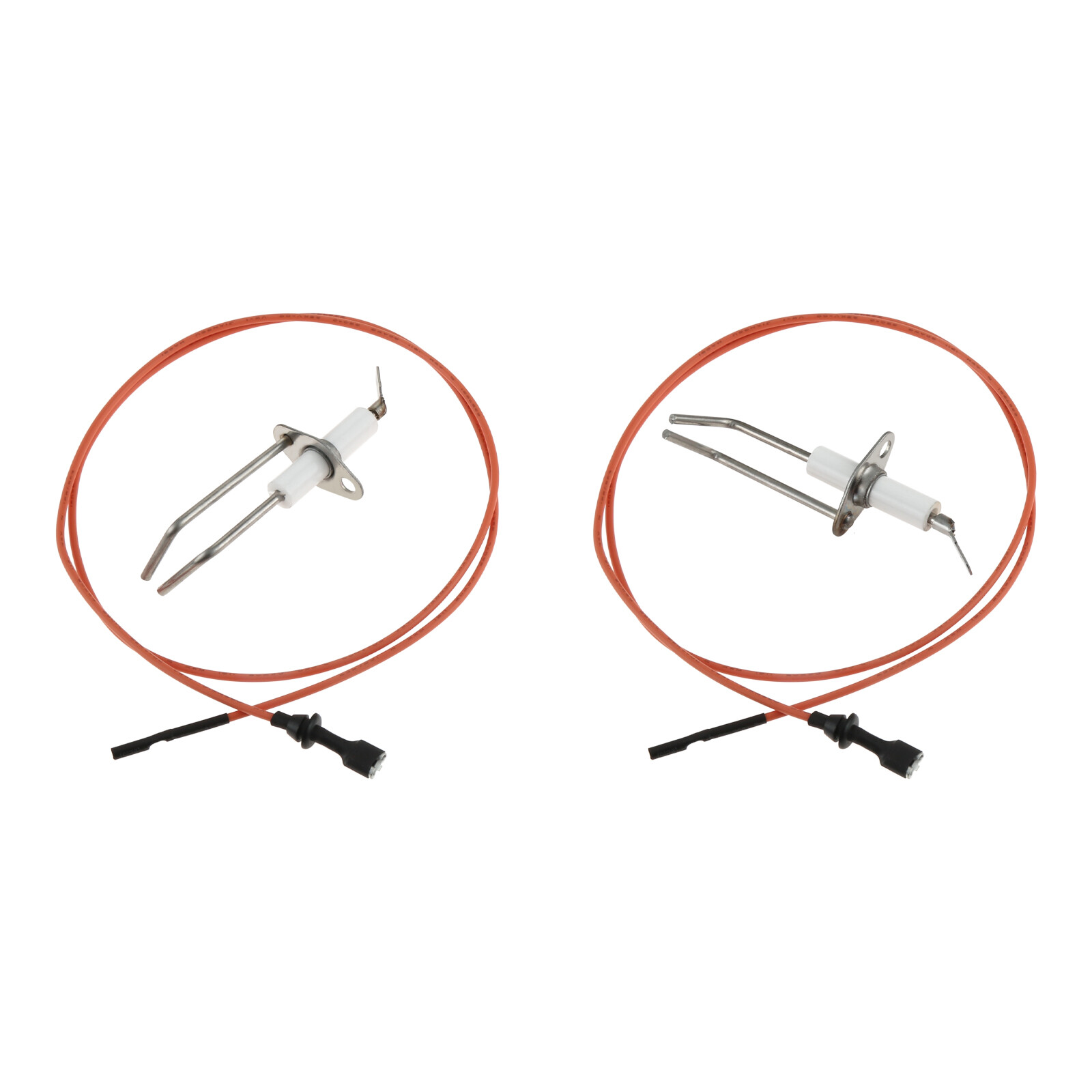 2 Set Flame Sensor Igniter Sensing Rod Replacement for 62-24164-01 Rheem Furnace
