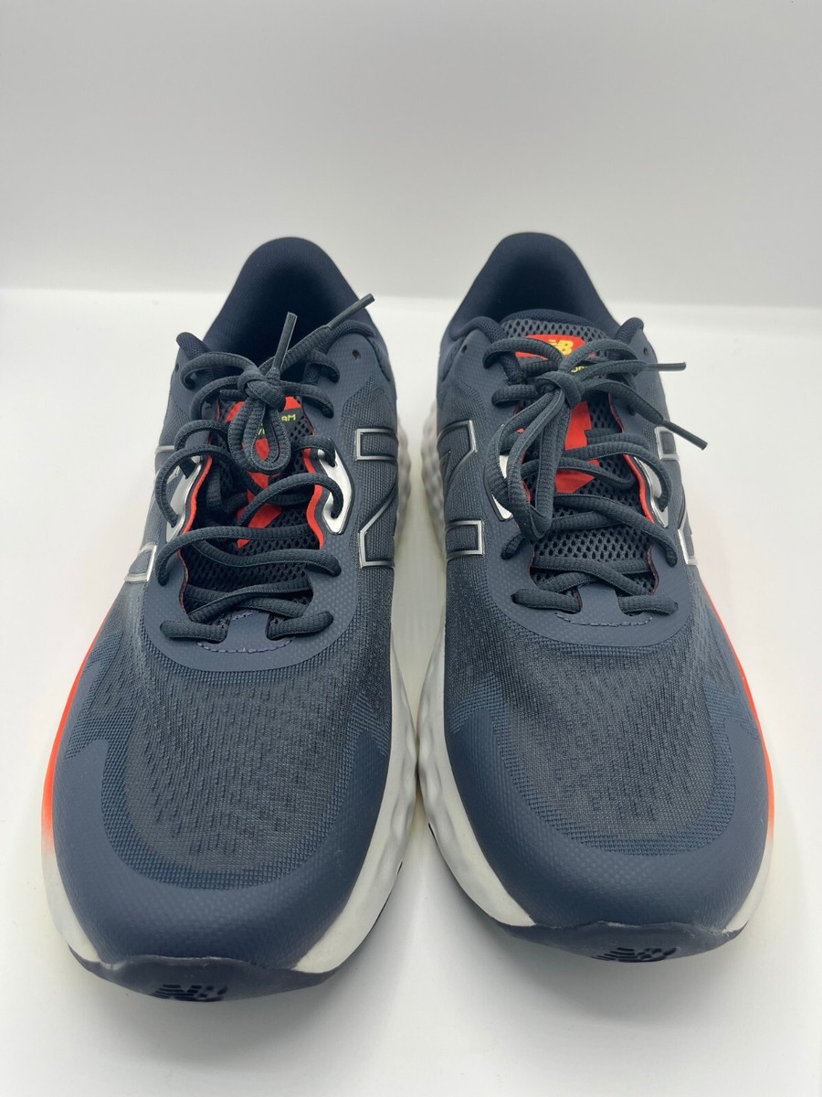 New Balance Men's 12 Fresh Foam EVOZ Navy/Orange MEVOZLR