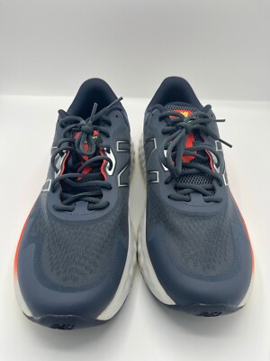 New Balance Men's Sz. 12 Fresh Foam EVOZ  Navy/Orange MEVOZLR Running Shoes