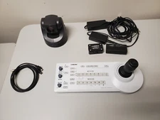 Sony RM-BR300 Remote Control Unit with Sony EVI-D70 & Vaddio Quick Connect Kit