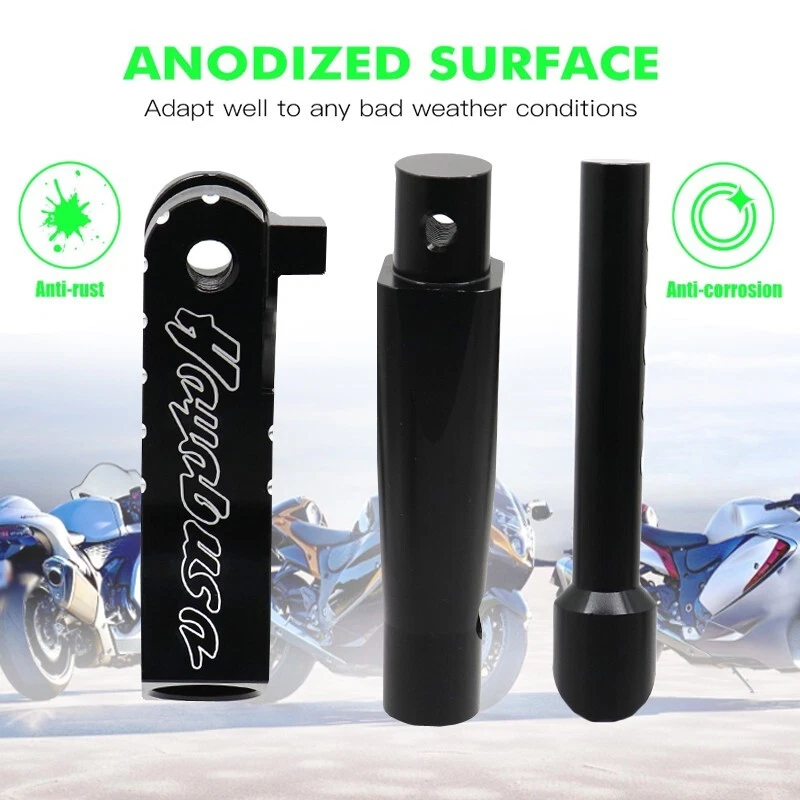 Soporte lateral ajustable rebajado para SUZUKI HAYABUSA GSX1300R 1999-2024 Foto 4 de 4