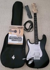 Donner Dst-100 Left Handed Electr Guitar W/bag Humbucker Hss Pickups Whammy Bar 