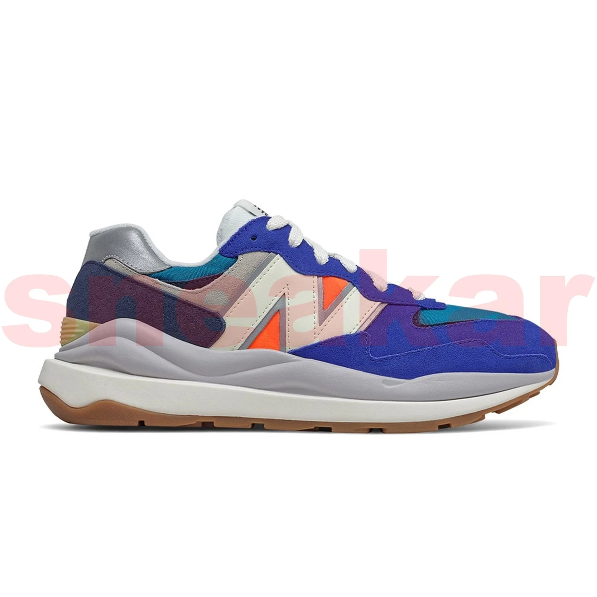New balance royal white orange 2025