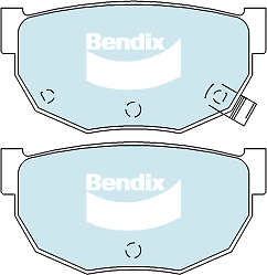 Bendix Rear Heavy Duty Brake Pads for Nissan Fairlady S130 2.8L PETROL L28E 1978 - Picture 1 of 1