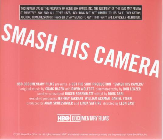 Documentary Film Shot List Smash His Camera: For You