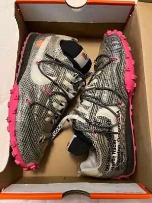 Size 11 - Nike Off-White x Waffle Racer Fuchsia W