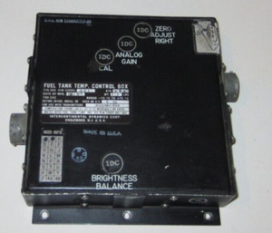 AIRCRAFT CONTROL BOX FUEL TANK TEMP CONTROL BOX P/N 33985-001 GIII GULFSTREAM 3