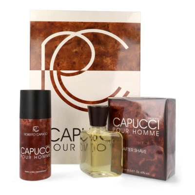CAPUCCI pour Homme Geschenkset After Shave 100 ml + Deo 150 ml