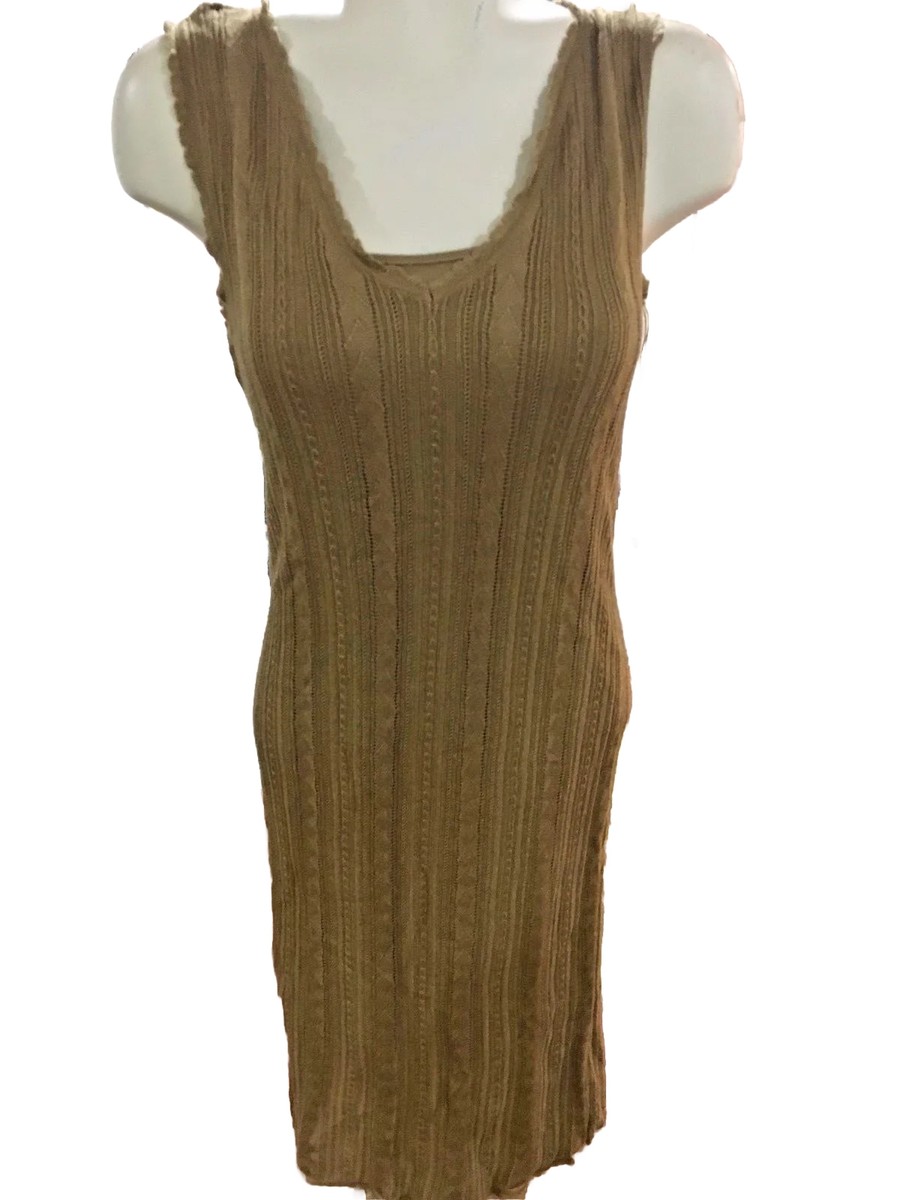 ralph lauren brown sweater dress Karlie Rib Knit Sweater Dress - Brown