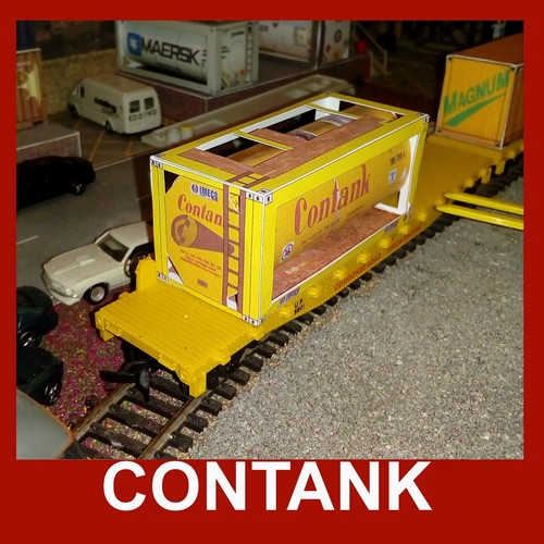 OO Gauge 1:76 Oil Tank Containers Rail Freight Rolling Stock Choose from list - Picture 15 of 36