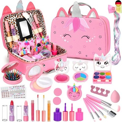 Kinderschminke Schminkkoffer Mädchen Schminke Spielzeug - Kinderschminke Set 
