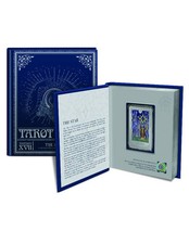Niue $2 - 1 Oz Silver Tarot Cards - The Star Colourized Proof
