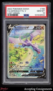 Pokemon aerodactyl v alternate art psa 10 en vente | eBay