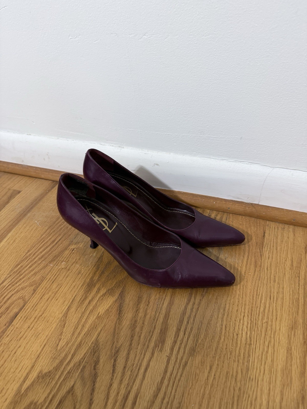 Yves Saint Laurent Rive Gauche Pumps Purple - image 1