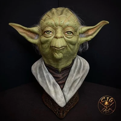 1:1 Life - Size Yoda Bust (On offer) - Photo 1/4