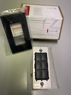 Control4 KPZ-6B1-BL-Pro 6-Button Zigbee Keypad neu