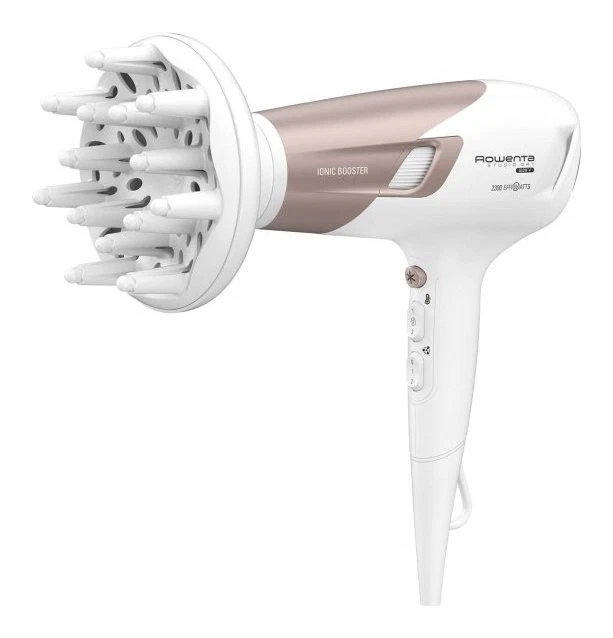 Rowenta Phon STUDIO DRY GLOW Bianco e Bronzo CV5830 2100W - Immagine 4 di 4