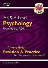 A-Level and AS Psychology: AQA Complete Revision & Practice with... - CGP Books